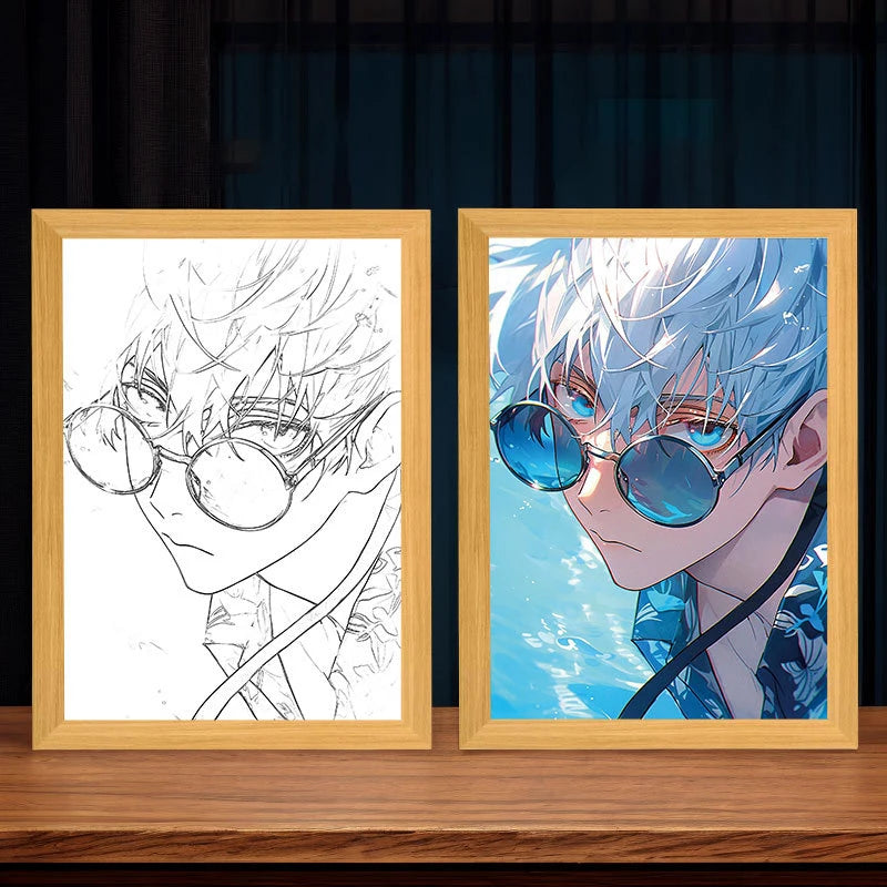 Jujutsu Kaisen: "Gojo & Geto" Illuminated Art Frame