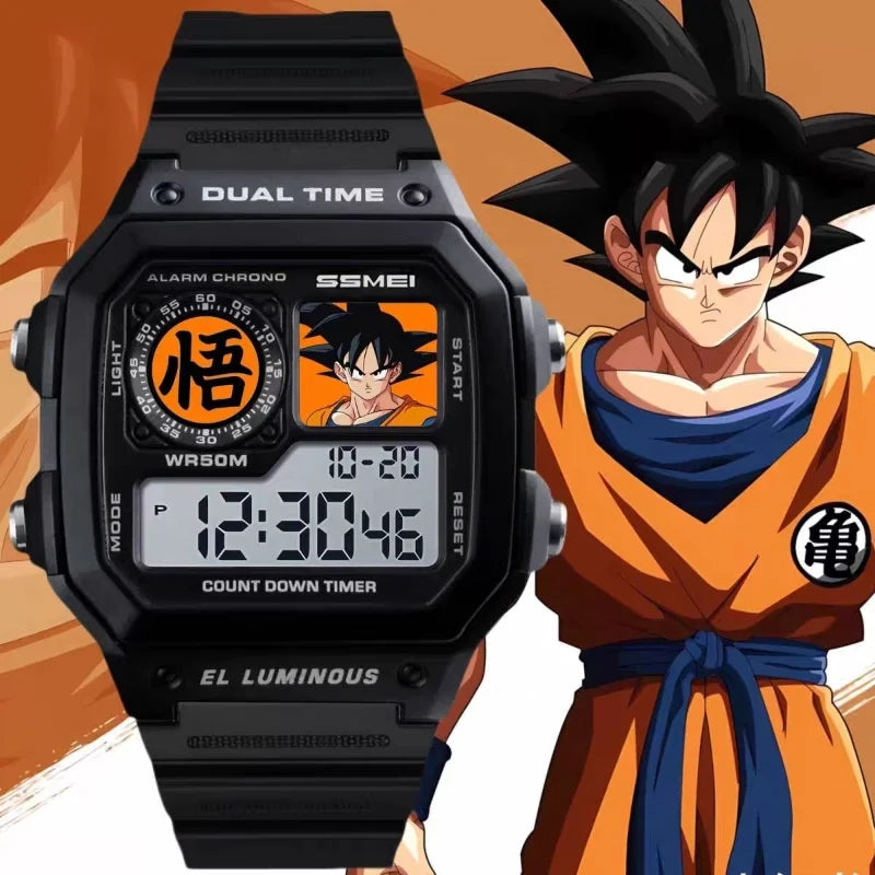 Dragon Ball Z: "Z-Warrior" Multifunction Digital Watch (Goku Edition)
