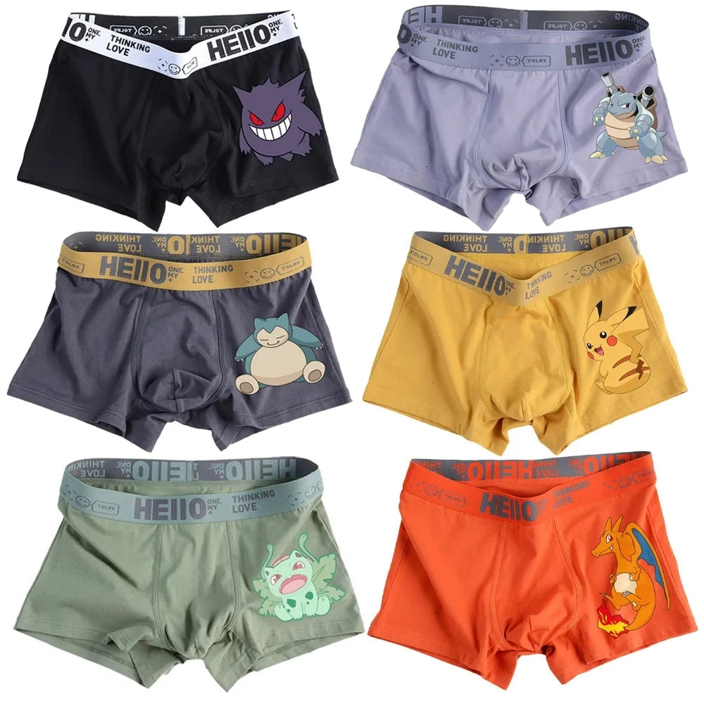 Pokémon: "Kanto Starter & Friends" Boxer Briefs
