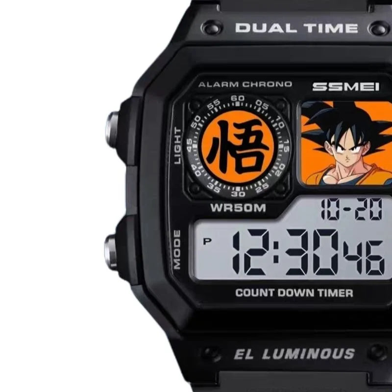 Dragon Ball Z: "Z-Warrior" Multifunction Digital Watch (Goku Edition)