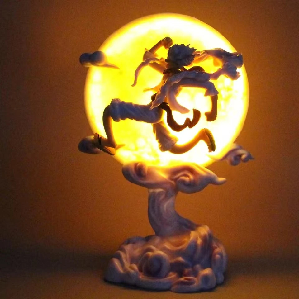One Piece: Monkey D. Luffy "Gear 5 Nika & Moon" Illuminated Figure