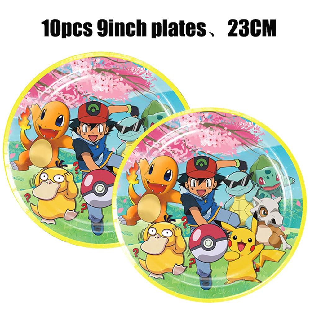 Pokémon: "Trainer's Birthday Bash" Party Supplies Kit (Takara Tomy)
