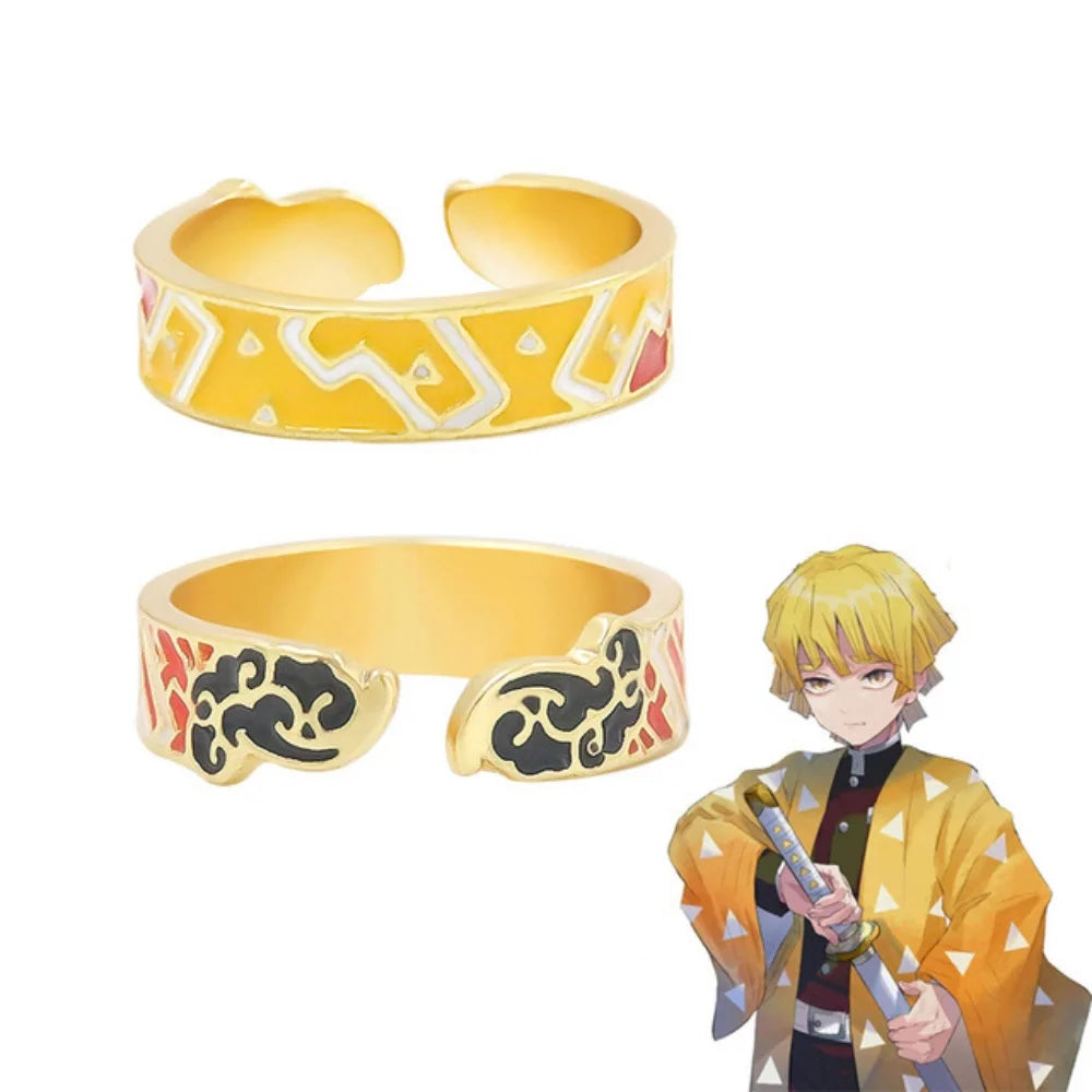 Demon Slayer: "Kimetsu no Yaiba Corps" Adjustable Rings