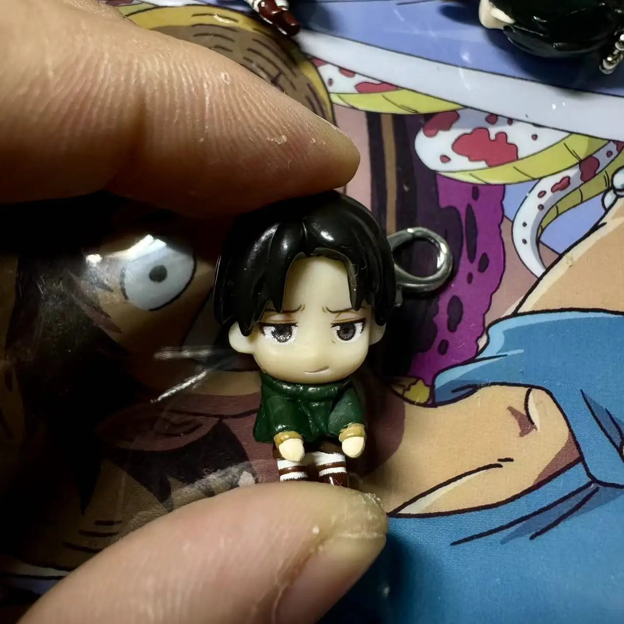 Attack on Titan: "Survey Corps Chibi" Collectible Charms (Official Bandai)