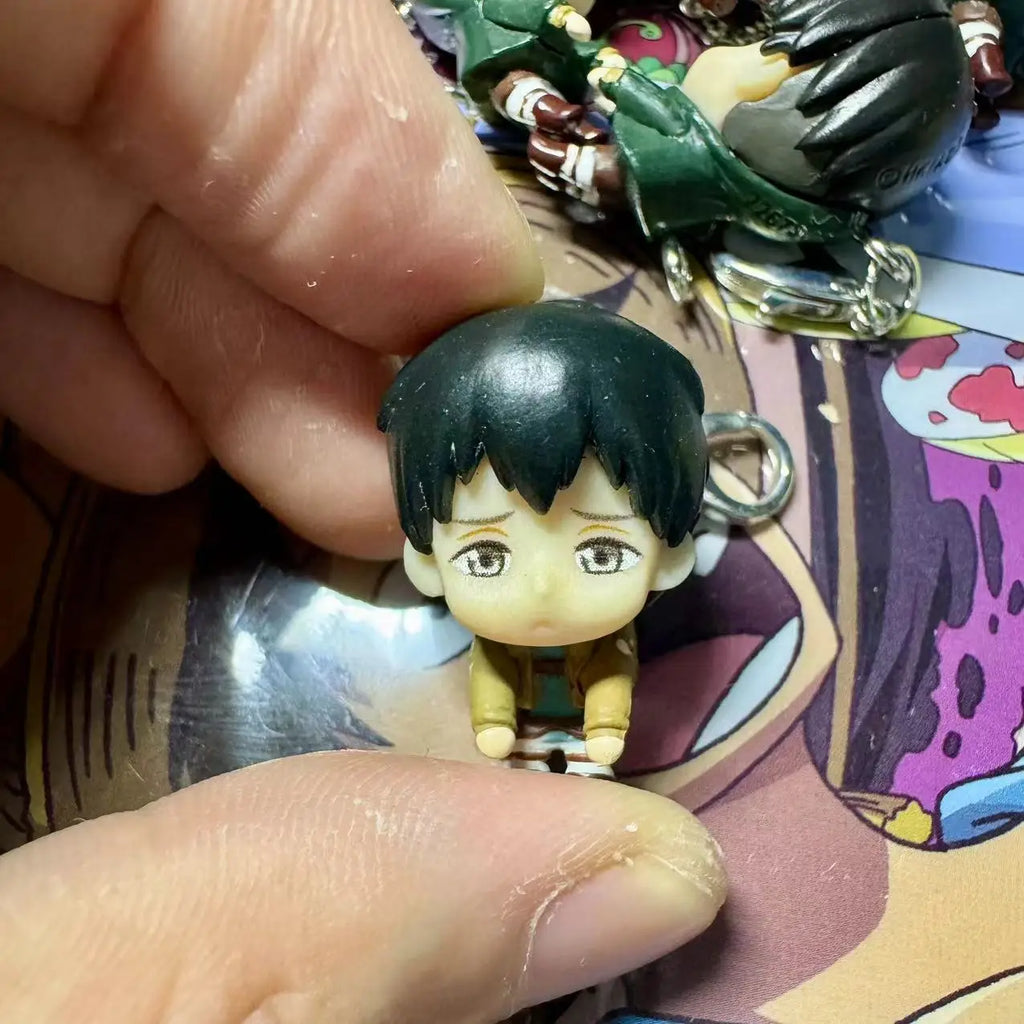 Attack on Titan: "Survey Corps Chibi" Collectible Charms (Official Bandai)