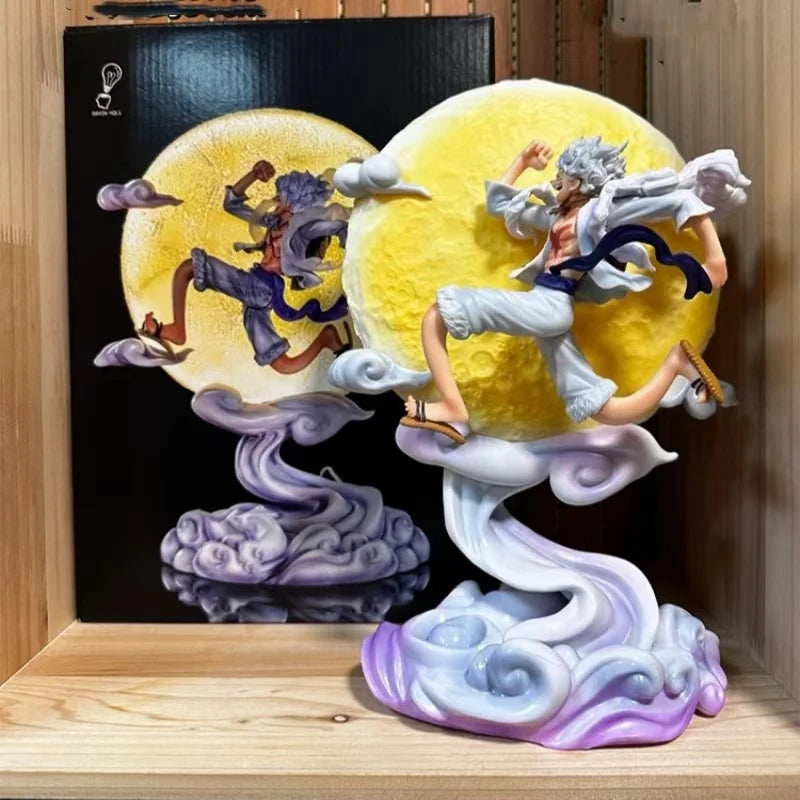 One Piece: Monkey D. Luffy "Gear 5 Nika & Moon" Illuminated Figure