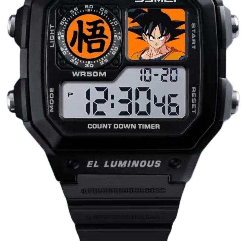 Dragon Ball Z: "Z-Warrior" Multifunction Digital Watch (Goku Edition)