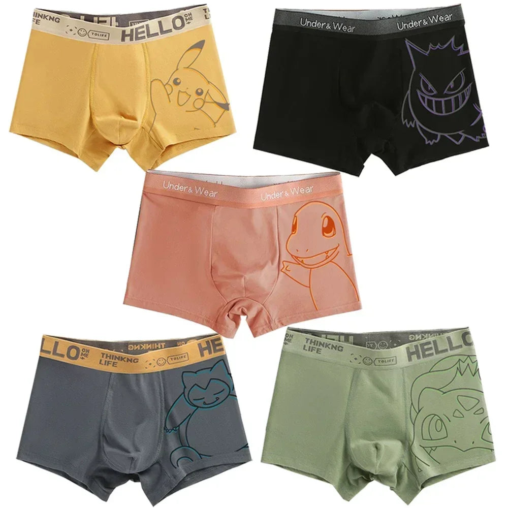 Pokémon: "Kanto Starter & Friends" Boxer Briefs