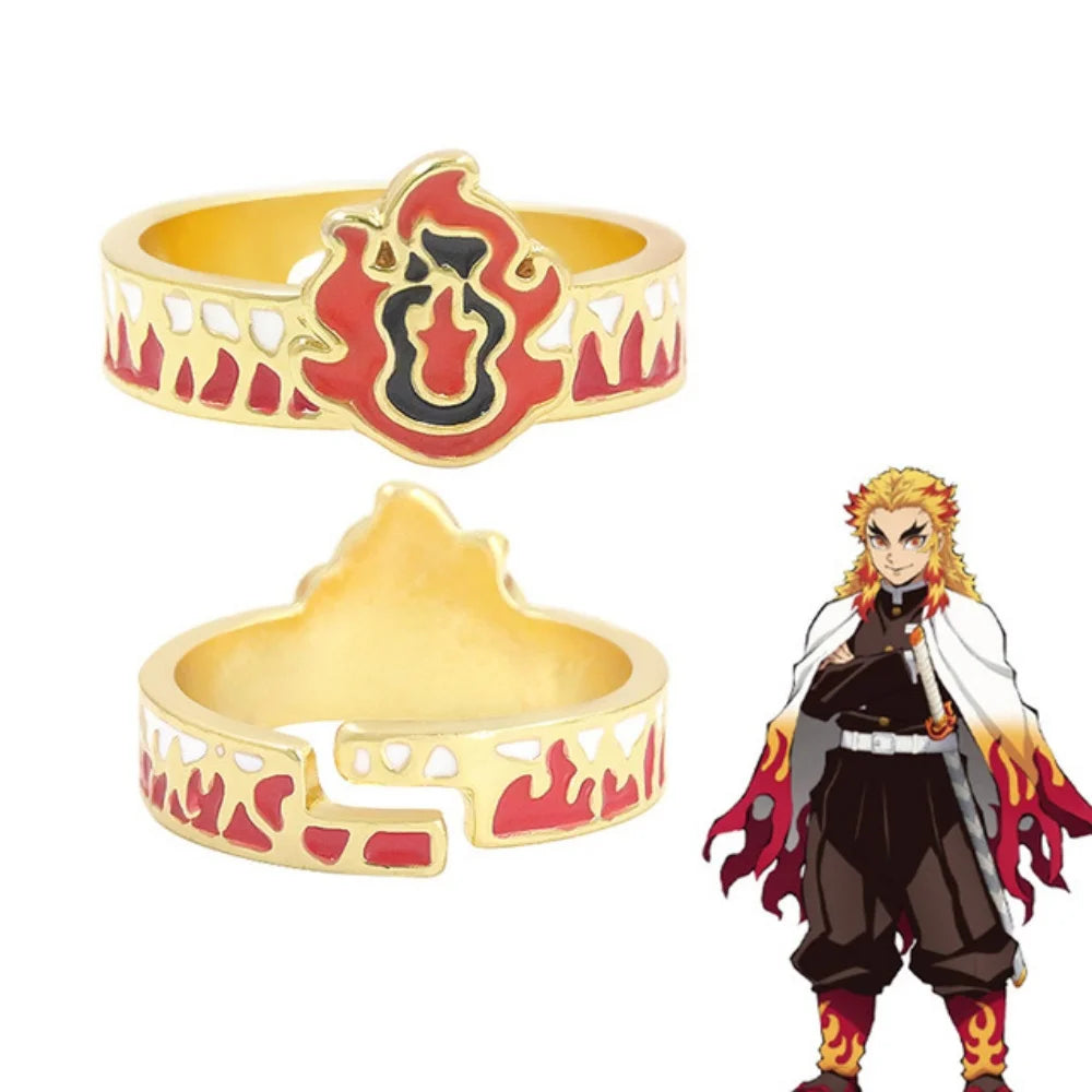 Demon Slayer: "Kimetsu no Yaiba Corps" Adjustable Rings