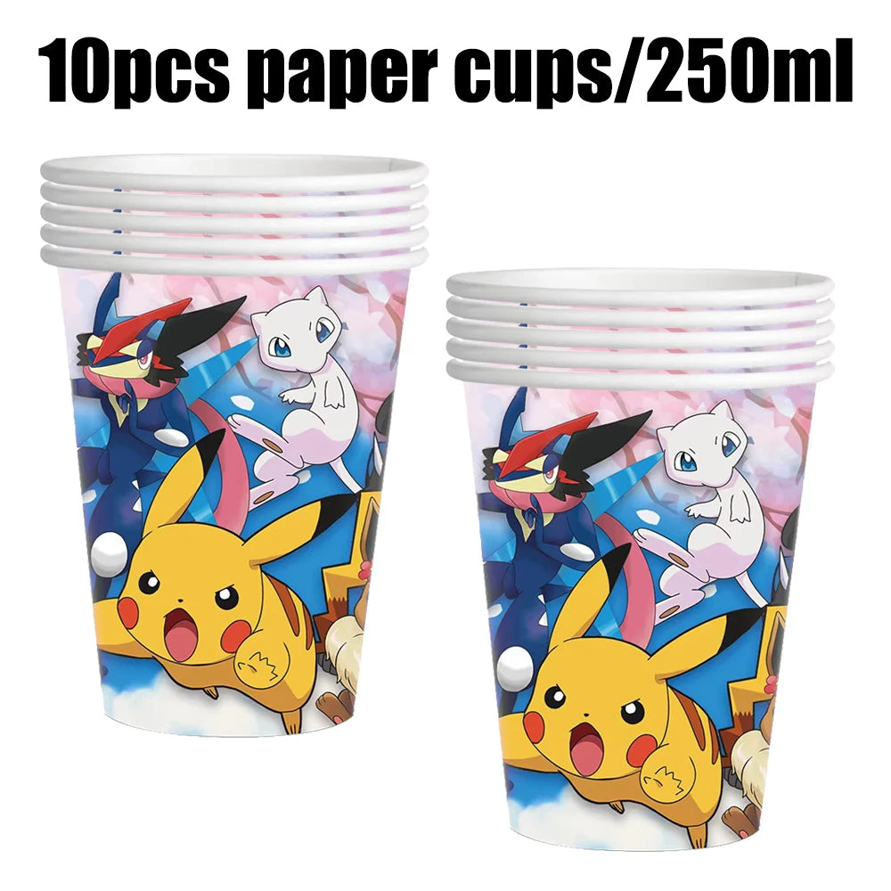 Pokémon: "Trainer's Birthday Bash" Party Supplies Kit (Takara Tomy)