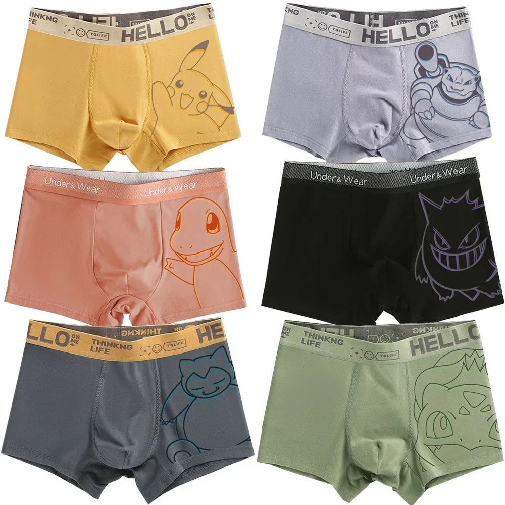 Pokémon: "Kanto Starter & Friends" Boxer Briefs
