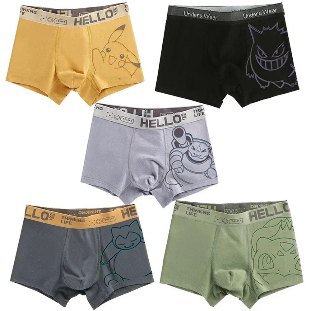 Pokémon: "Kanto Starter & Friends" Boxer Briefs