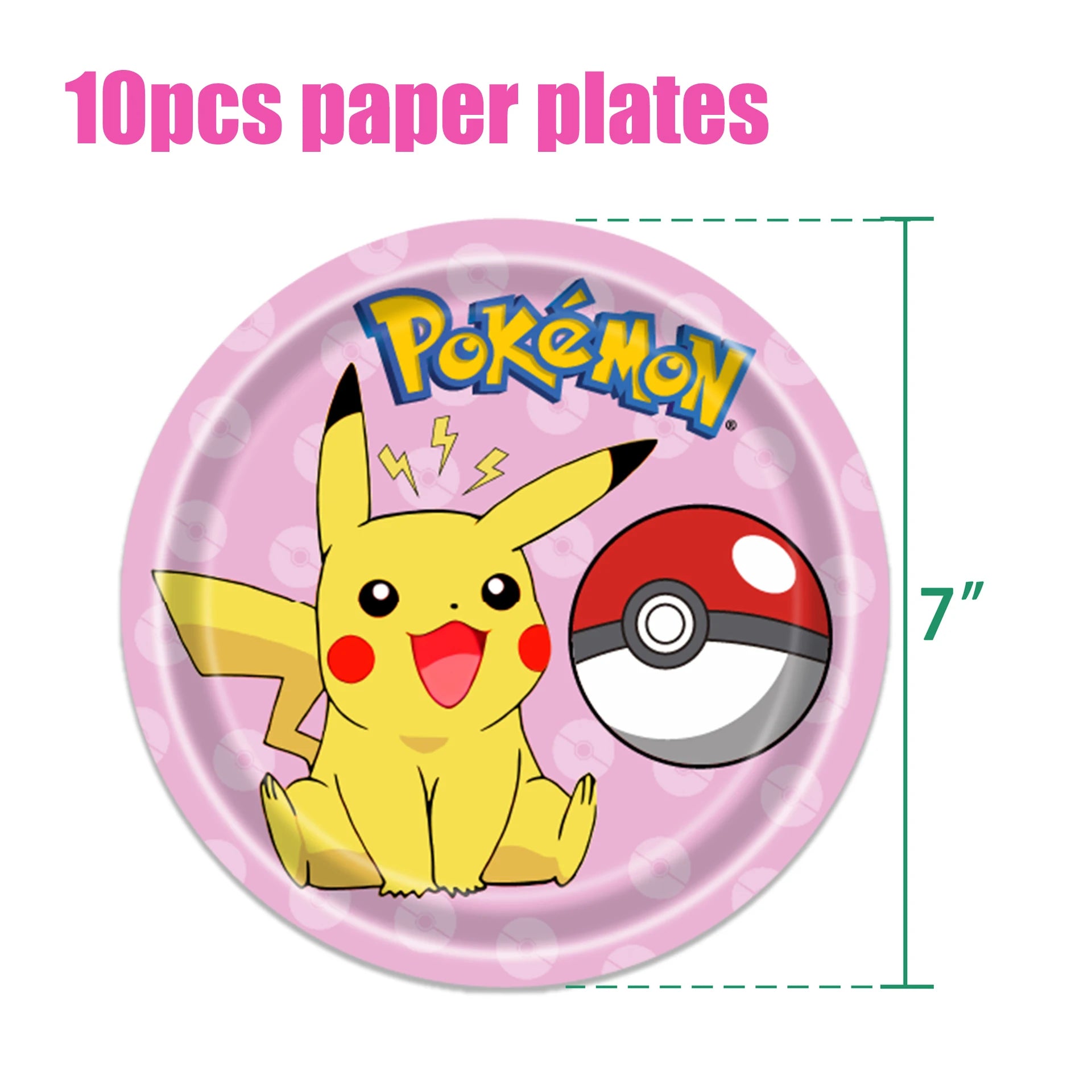 Pokémon: "Trainer's Birthday Bash" Party Supplies Kit (Takara Tomy)