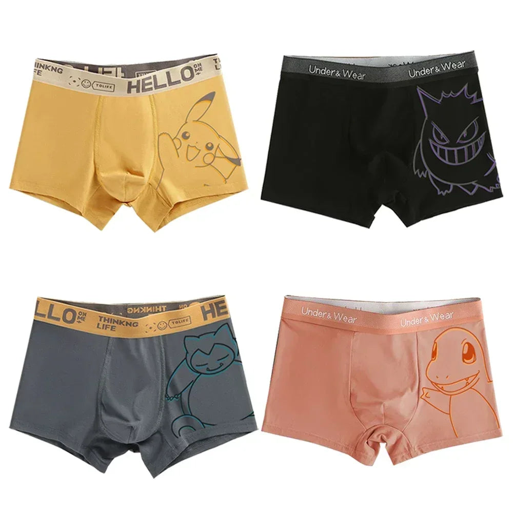 Pokémon: "Kanto Starter & Friends" Boxer Briefs