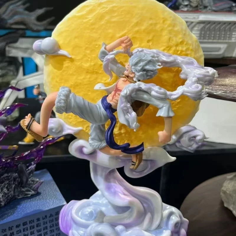One Piece: Monkey D. Luffy "Gear 5 Nika & Moon" Illuminated Figure