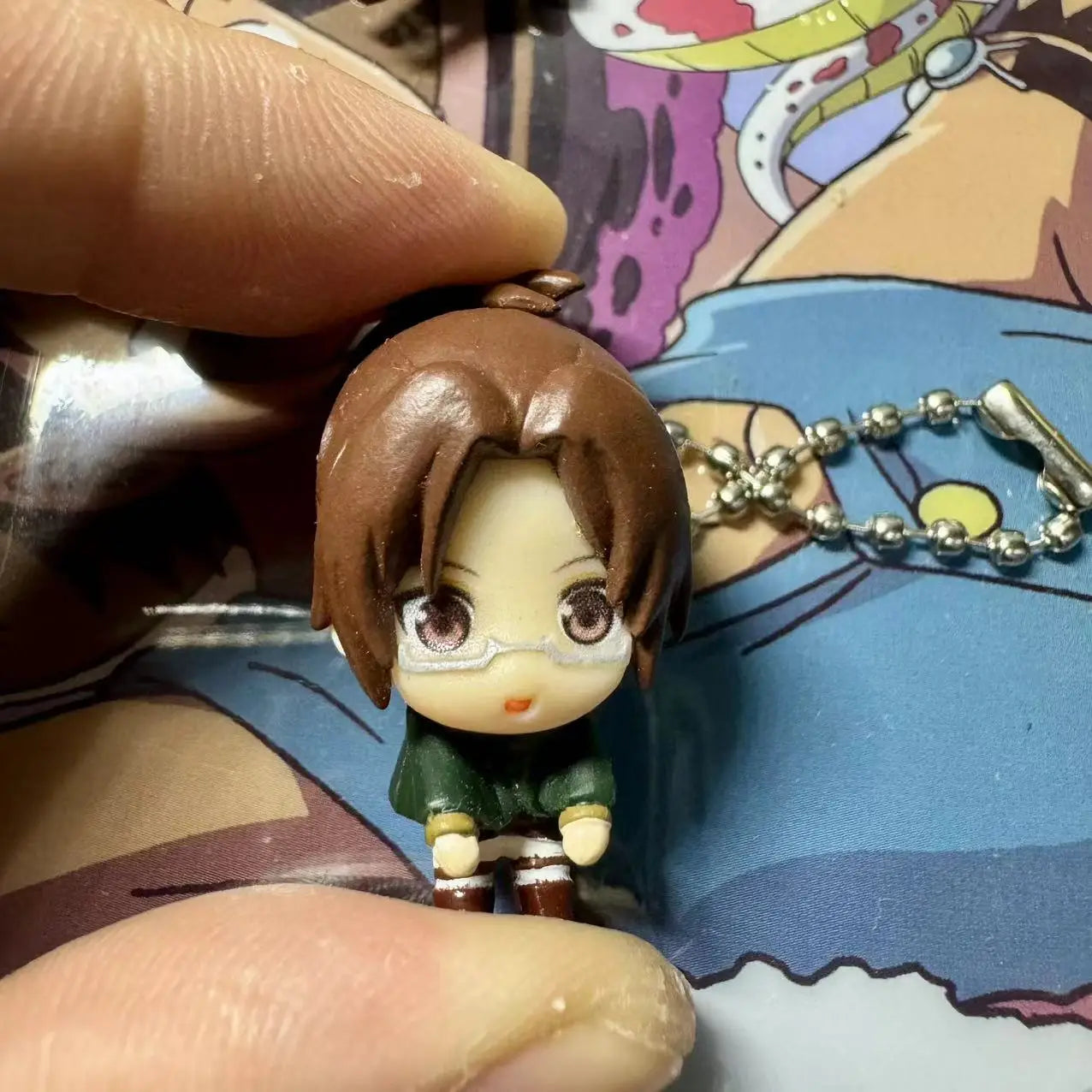 Attack on Titan: "Survey Corps Chibi" Collectible Charms (Official Bandai)