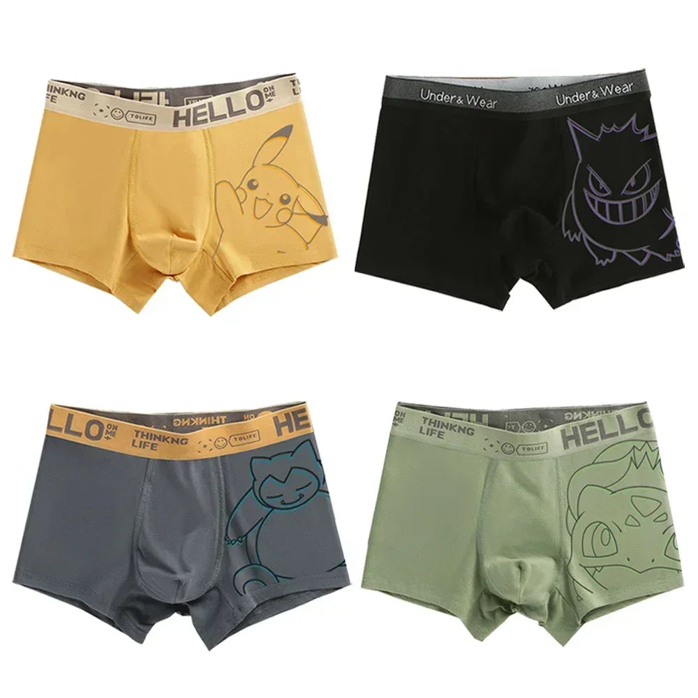 Pokémon: "Kanto Starter & Friends" Boxer Briefs