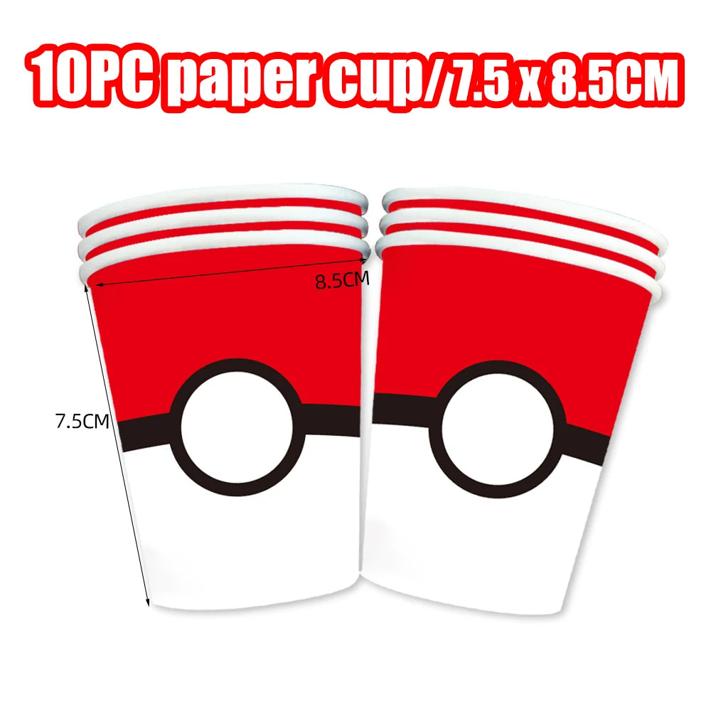 Pokémon: "Trainer's Birthday Bash" Party Supplies Kit (Takara Tomy)