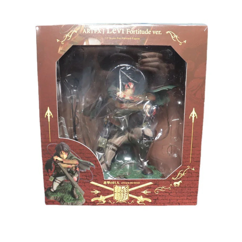 Attack on Titan: Levi Ackerman "Humanity's Strongest" Combat Figure (Bandai)