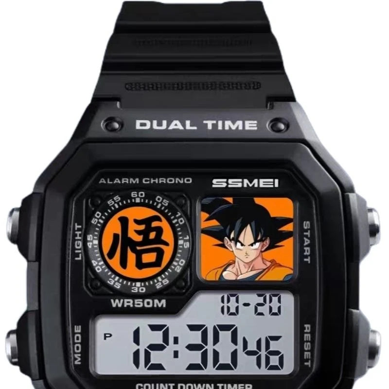 Dragon Ball Z: "Z-Warrior" Multifunction Digital Watch (Goku Edition)