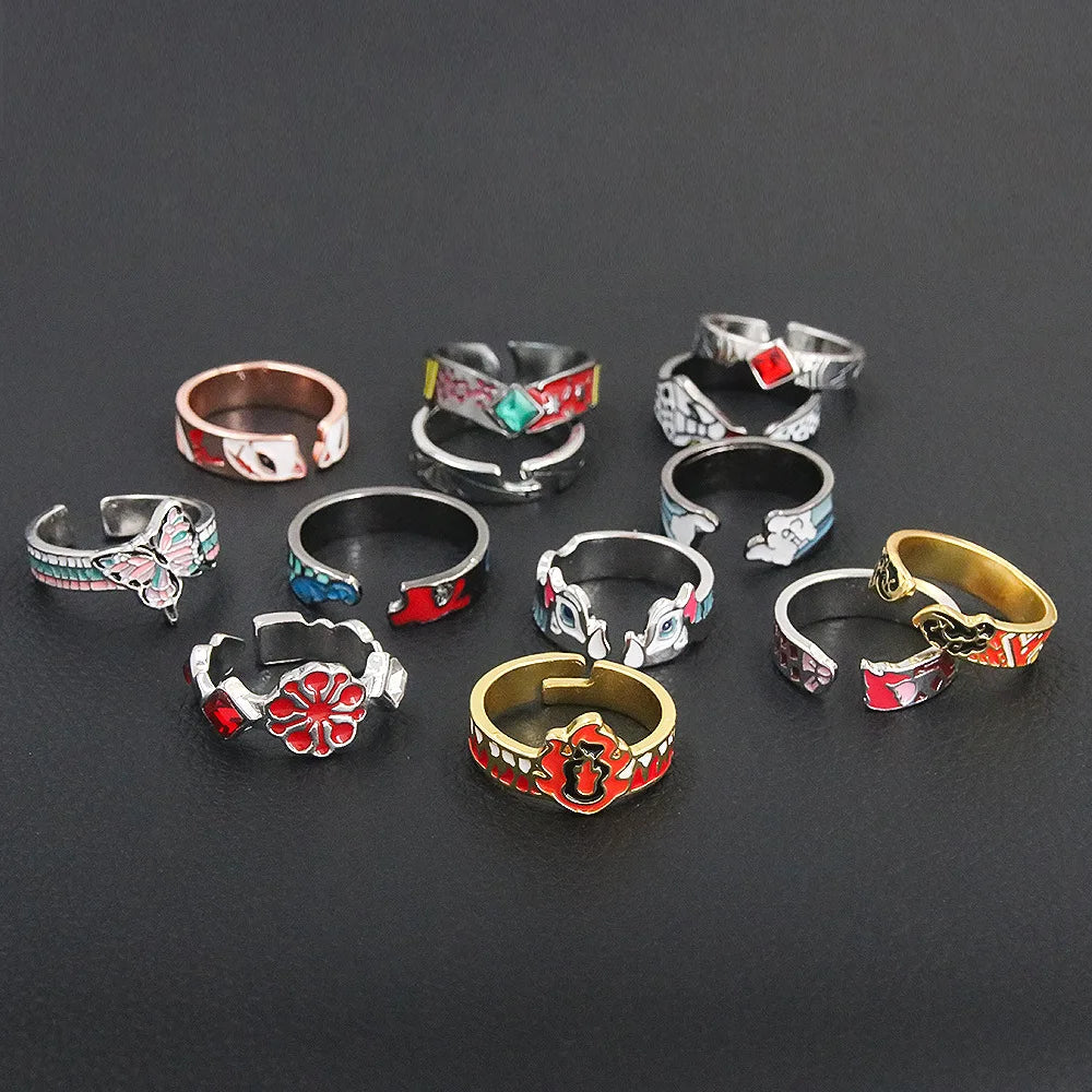 Demon Slayer: "Kimetsu no Yaiba Corps" Adjustable Rings