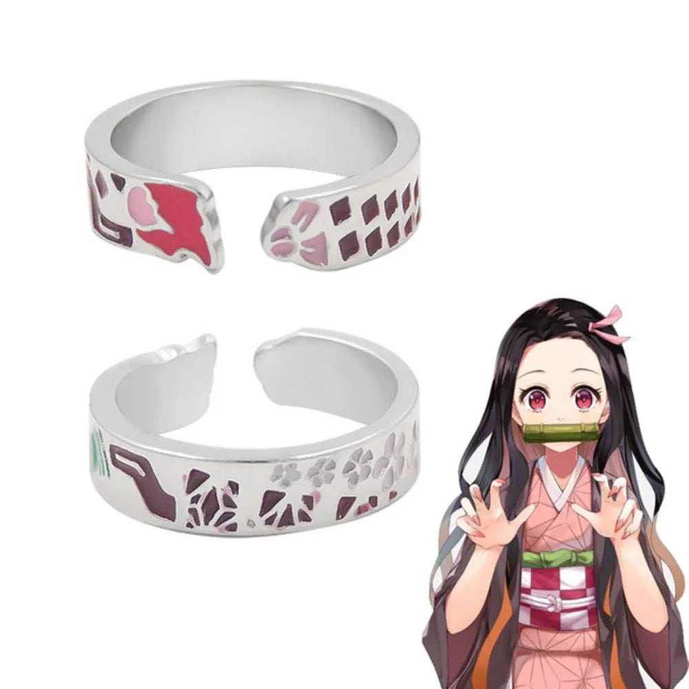 Demon Slayer: "Kimetsu no Yaiba Corps" Adjustable Rings