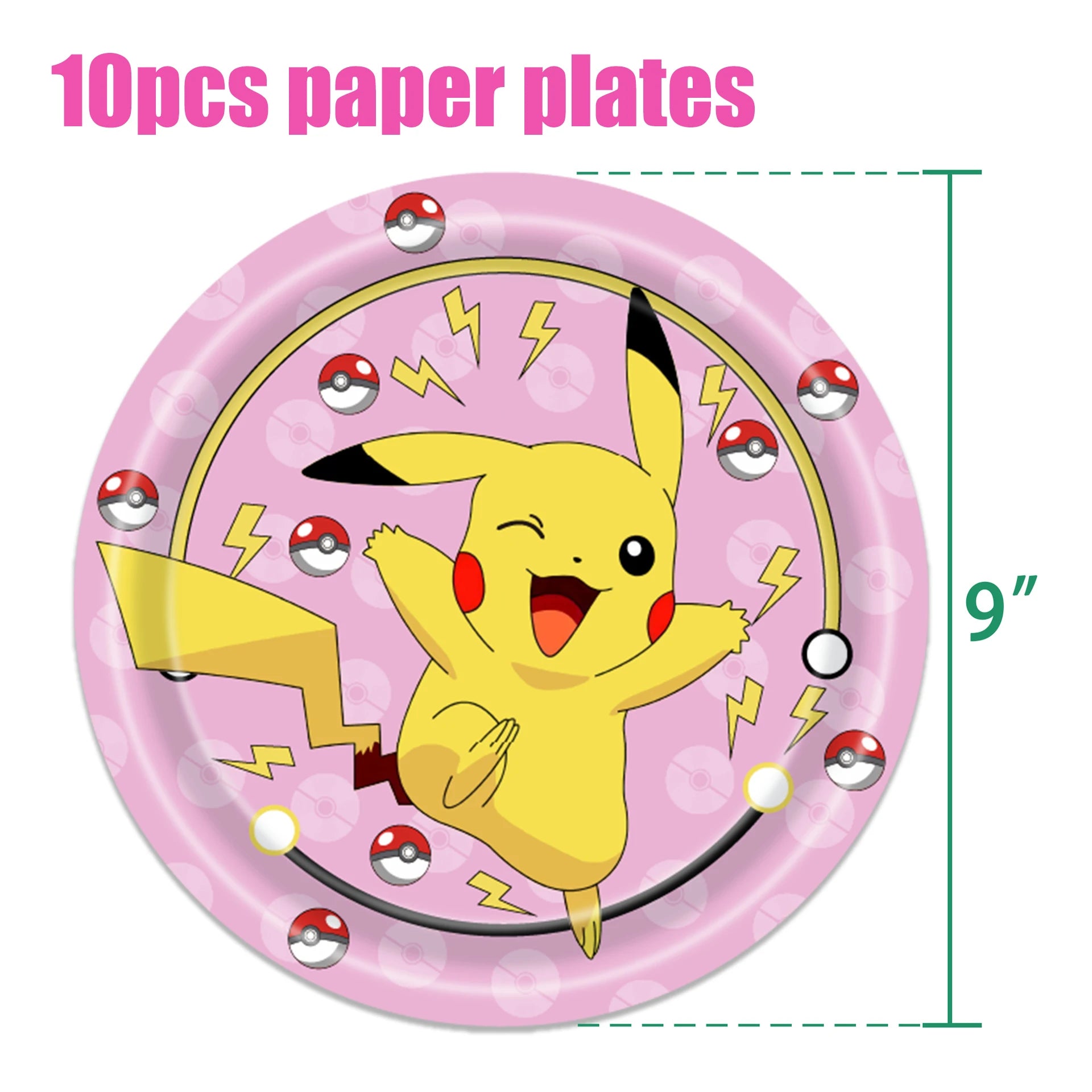 Pokémon: "Trainer's Birthday Bash" Party Supplies Kit (Takara Tomy)