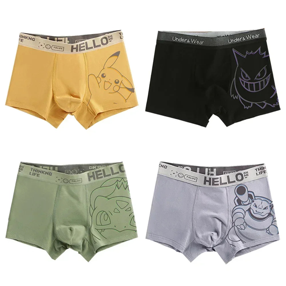 Pokémon: "Kanto Starter & Friends" Boxer Briefs