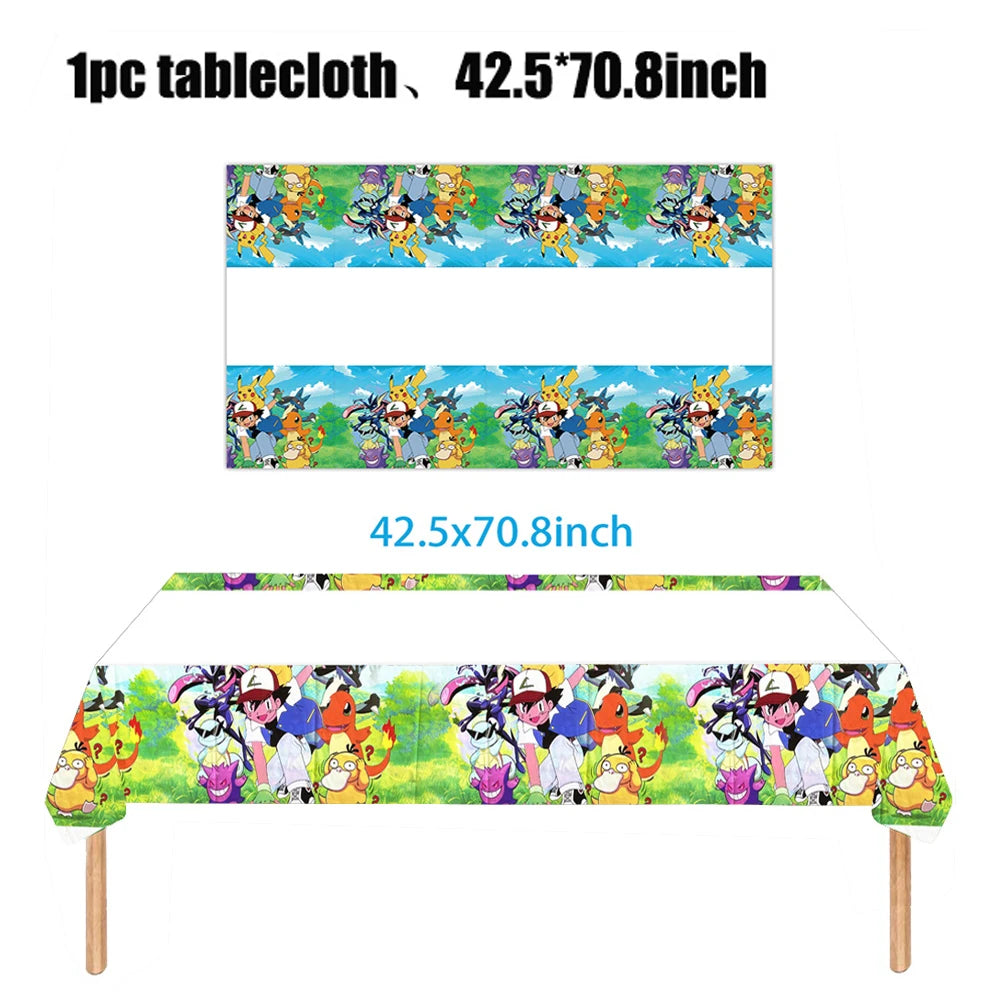 Pokémon: "Trainer's Birthday Bash" Party Supplies Kit (Takara Tomy)