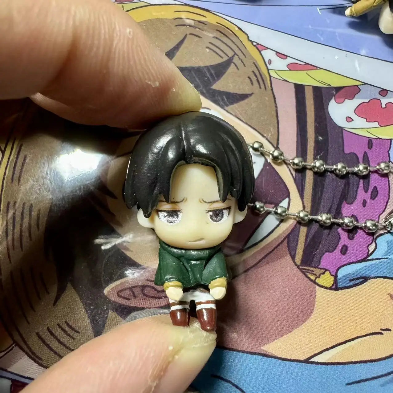 Attack on Titan: "Survey Corps Chibi" Collectible Charms (Official Bandai)