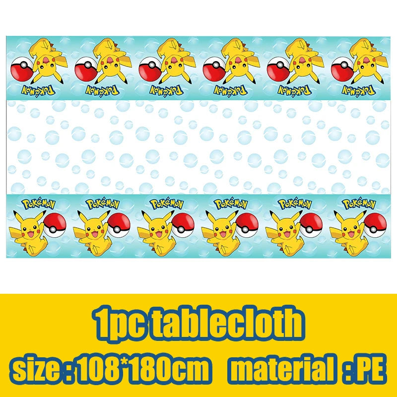 Pokémon: "Trainer's Birthday Bash" Party Supplies Kit (Takara Tomy)